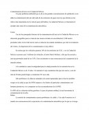 Contaminación del aire en la Ciudad de México.