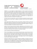 Consejo Nacional de Normalización y Certificación de Competencias Laborales.