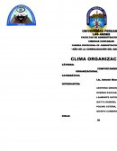 COMPONENTES DE CLIMA ORGANIZACIONAL.