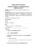 Ejemplo de Elaboracion de encuesta para Investigacion de Mercado.