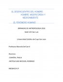 EL DESENCUENTRO DEL HOMBRE.