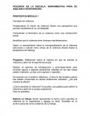 Violencia en la Escuela.