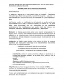 Modificación de las histonas (Resumen).