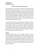 Tema- Nunca te vayas sin decir te quiero.