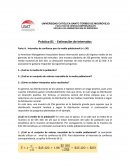 INTERVALOS DE CONFIANZA PARA UNA MUESTRA