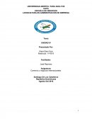 Comercio y negocios internacionales.