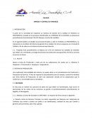 CONTROL DE CALIDAD MANEJO Y CONTROL DE VARIABLES