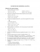 ELEMENTOS DE GEOMETRÍA ANALÍTICA