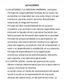 Las Acciones Comerciales