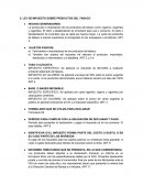 LEY DE IMPUESTO SOBRE PRODUCTOS DEL TABACO
