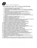 Ideas principales del 1er. Parcial (ART 1º. AL 34 DE LA LEY DEL SEG. SOCIAL)