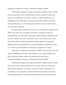 Planeamiento Estratégico de la empresa