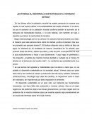 Es posible el desarrollo sustentable en la actualidad.