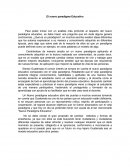El nuevo paradigma educativo.