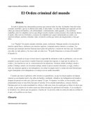 El Orden criminal del mundo.