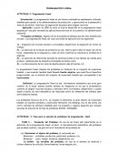 ACTIVIDAD I: Programación Lineal