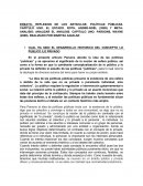 ENSAYO REFLEXION DE LOS ARTICULOS: POLÍTICAS PÚBLICAS. CAPITULO UNO. EL ESTADO. ROTH, ANDRÉ-NOËL (2009) Y META-ANALISIS: ANALIZAR EL ANÁLISIS. CAPITULO UNO. PARSONS, WAYNE (2009)