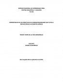 Ensayo sobre las AD's