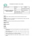 Reglamento de laboratorios y medidas de seguridad