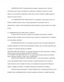 Fundamentos de la ciencia alministrativa