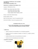 Nivelación geométrica con vistas intermedias, nivelación trigonométrica de radicaciones