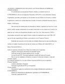 Acciones u omisiones que realizan las financieraslas empresas exportadoras