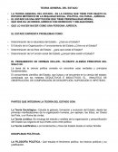 TEORIA GENERAL DEL ESTADO.