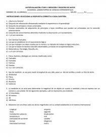 LABORATORIO CIENCIAS EXPERIMETALES. Página 1