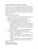 El lugar de la Didáctica en la formación de profesores.