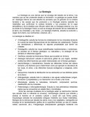 La Geología.