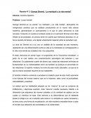 Reseña N° 2: George Simmel, “La metrópoli y la vida mental”