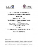 COMPETENCIA COMUNICATIVA.