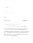 Compresión de la Dirección de Marketing