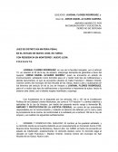 Amparo contra incomunicacion