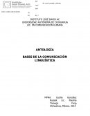 BASES DE LA COMUNICACIÓN LINGUÍSTICA