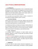 LAS 4 P’S DE LA MERCADOTECNIA