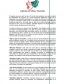 Informe de Obras Teatrales.