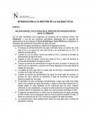 INTRODUCCIÓN A LA GESTIÓN POR PROCESOS