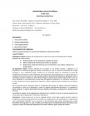 Práctica de Metabolismo (Biología)