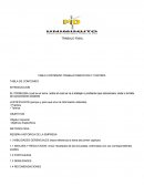 TABLA CONTENIDO TRABAJO DIRECCION Y CONTROL