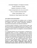 Tema: ¿En verdad la ciencia tiene límites?