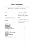Ejemplo cartera de servicios.