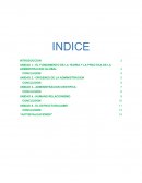 EL FUNDAMENTO DE LA TEORIA Y LA PRÁCTICA DE LA ADMINISTRACION GLOBAL