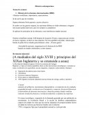 Historia de la relaciones internacionales (RRII).