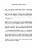 Resumen oralidad en el proceso laboral