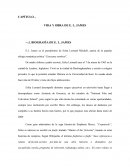 E.L. James es el pseudónimo de Erika Leonard Mitchell, autora de la popular trilogía romántica-erótica “Cincuenta sombras”..