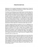 Principios bioeticos.