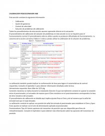 CALIBRACION POSICICIONADOR ABB. Página 1