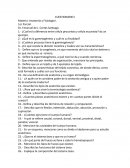 CUESTIONARIO I Materia: Anatomía y Fisiología I.