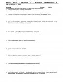 PRUEBA INICIAL – INICIATIVA A LA ACTIVIDAD EMPRENDEDORA Y EMPRESARIAL.